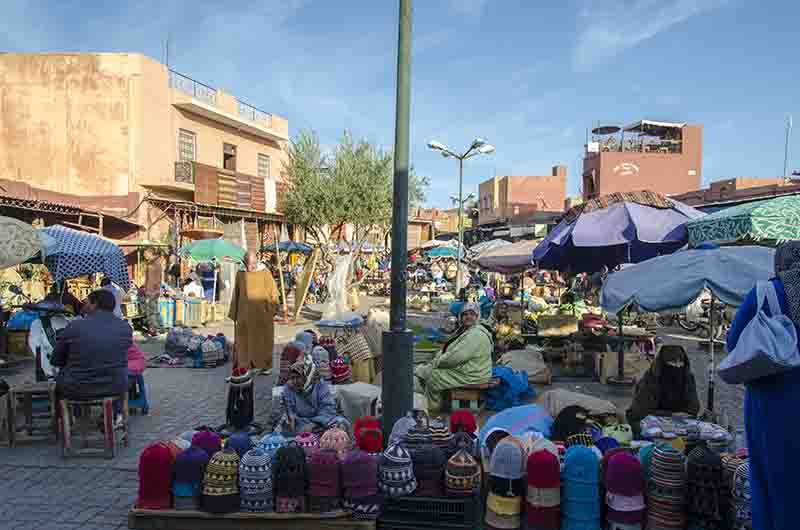51 - Marruecos - Marrakech - plaza de las Especias